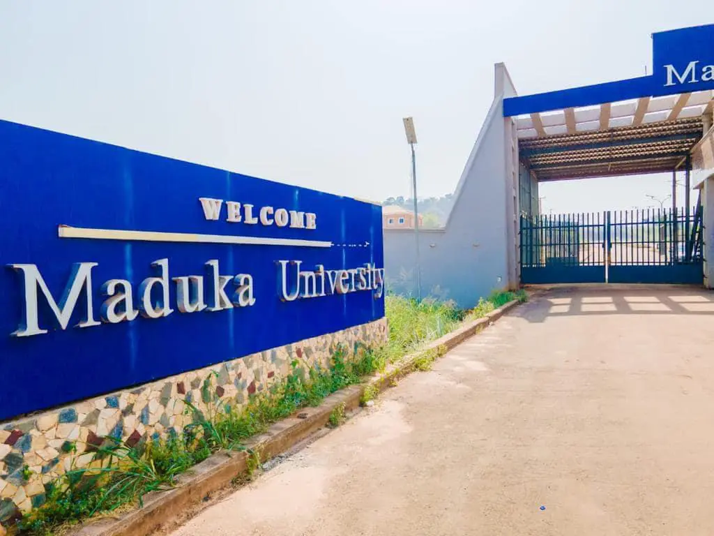 Maduka University announces undergraduate admission for 2024/2025 academic session