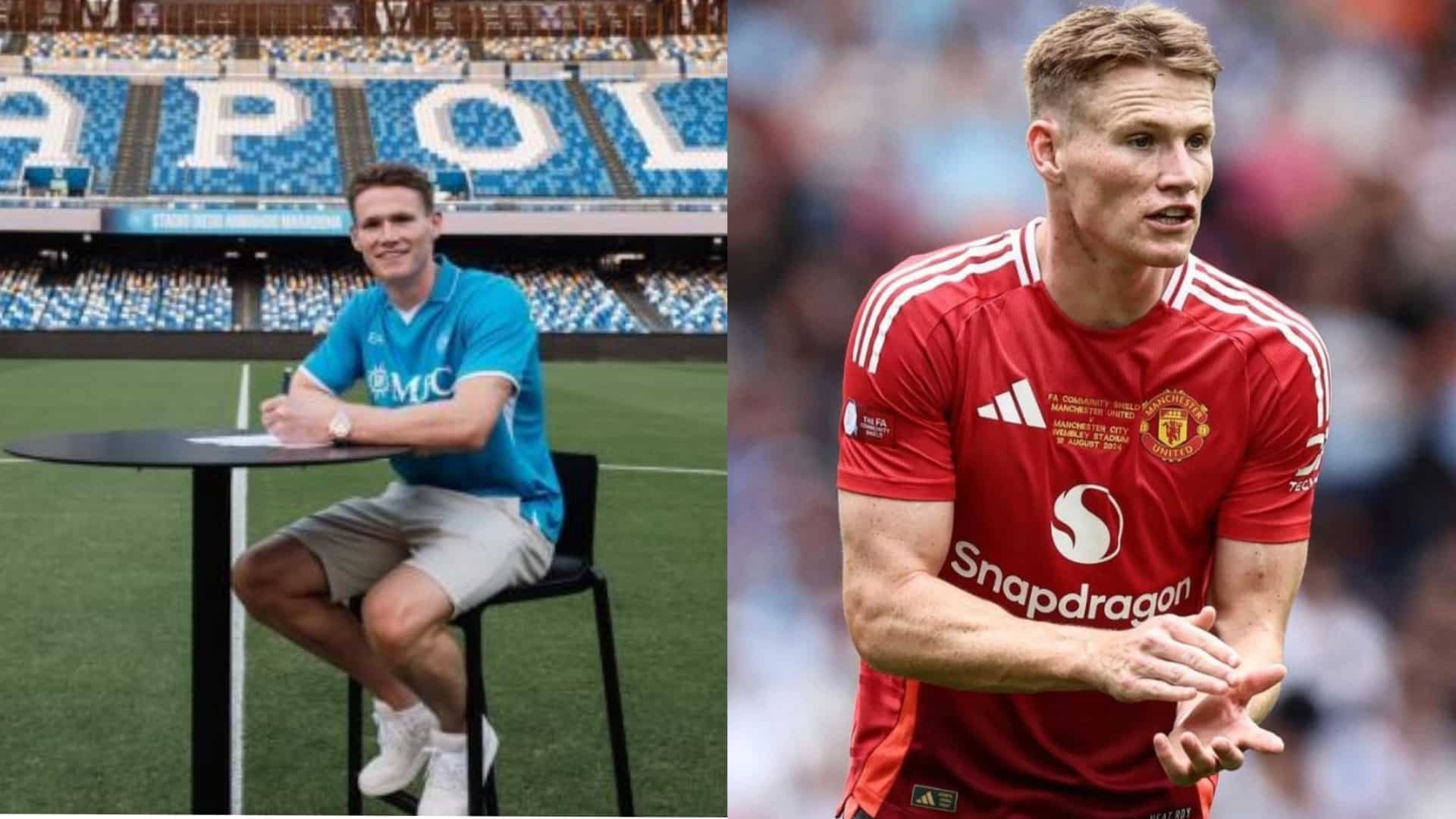 McTominay joins Napoli from Manchester United