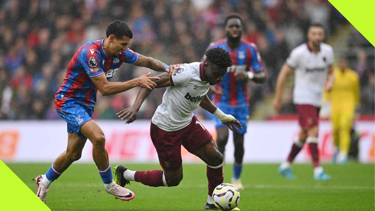 Mohammed Kudus Shows Amazing Skills to Dribble Past 4 Crystal Palace Players