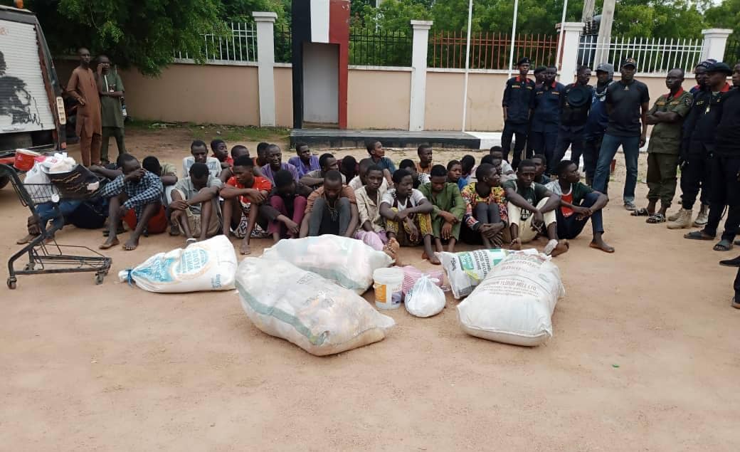 NSCDC Arrests 32 Over Alleged Looting In Kano