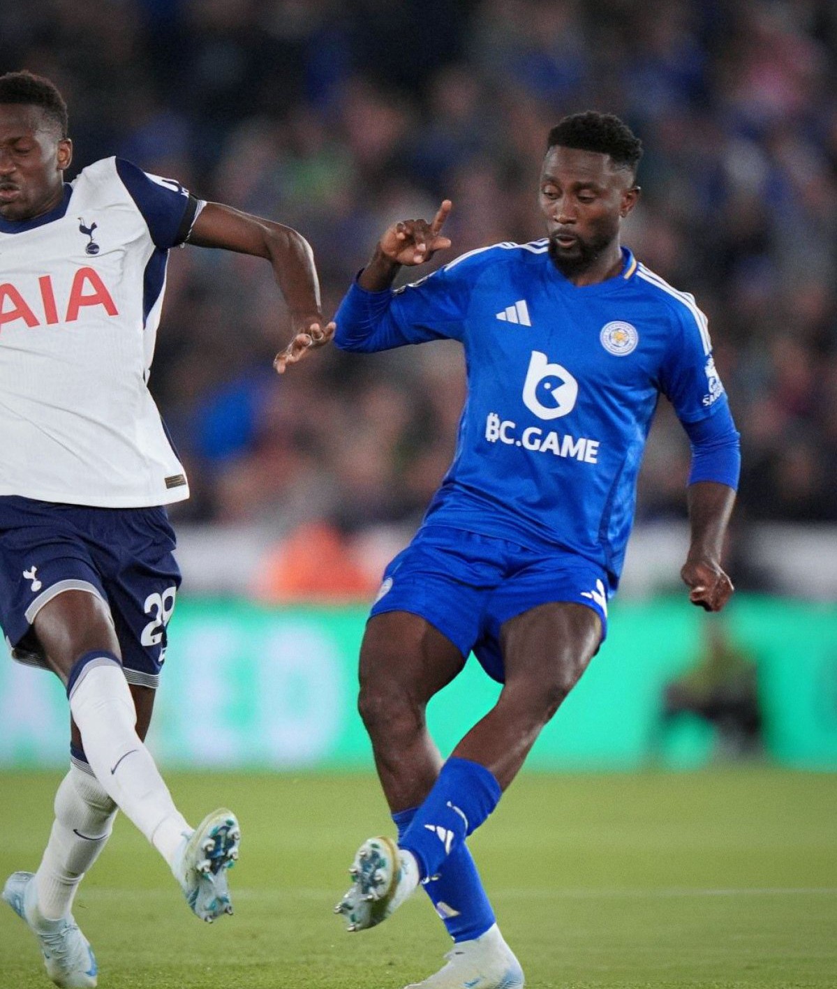 Ndidi Helps Leicester Mark EPL Return With 1-1 Draw Vs Spurs