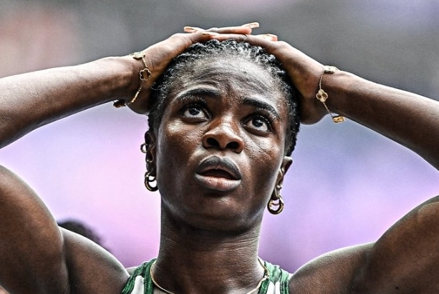 Nigerians react to Tobi Amusan’s painful exit from 2024 Olympics