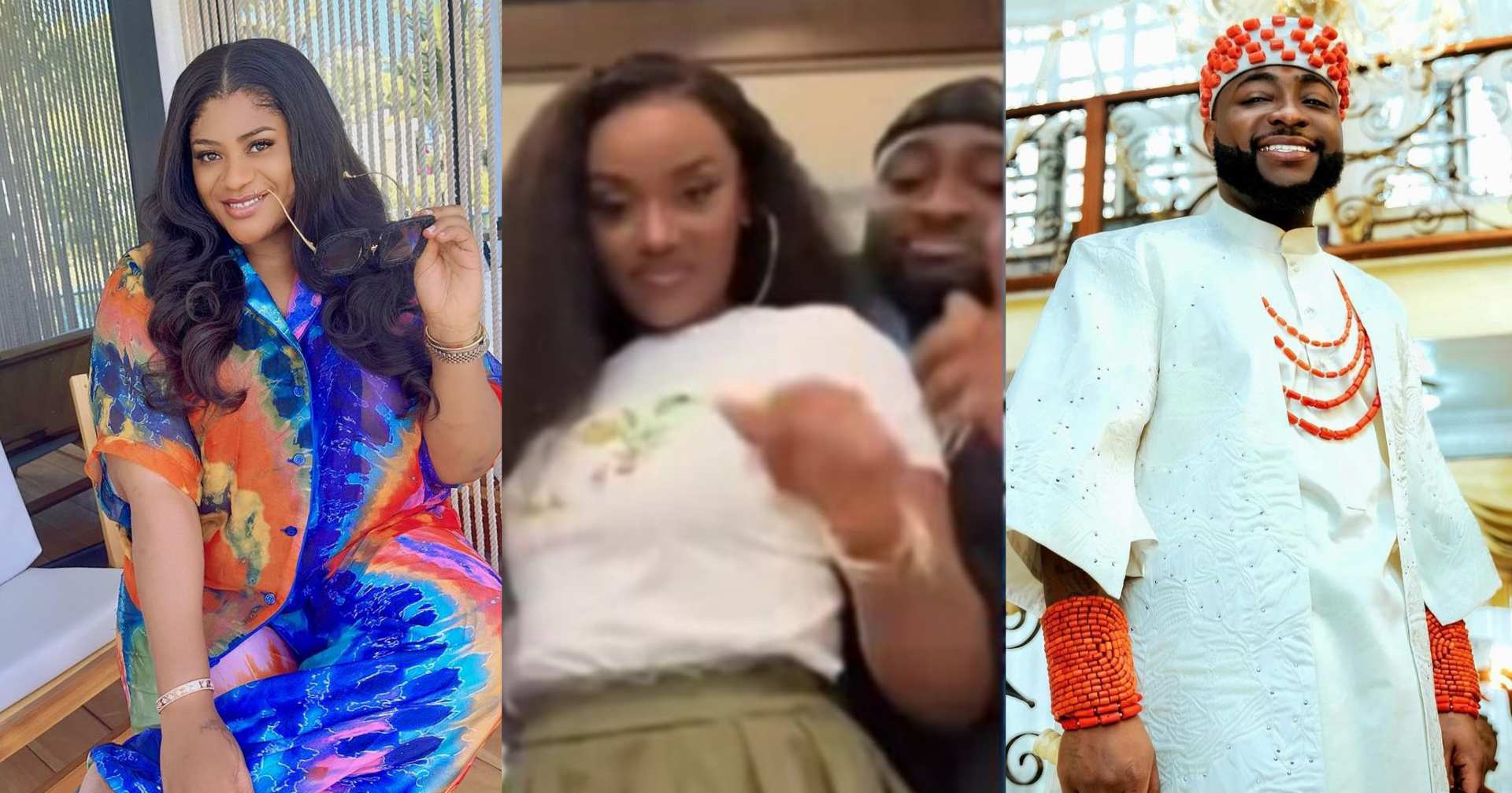 Nkechi Blessing leaks heartwarming chat with Davido, netizens react