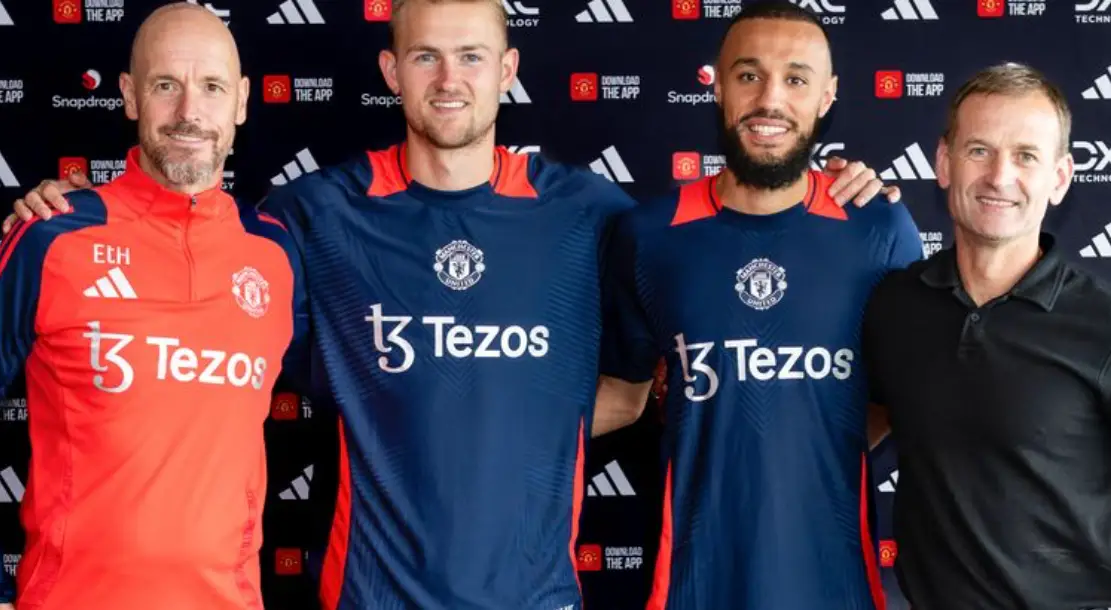 OFFICIAL: De Ligt, Mazraoui Join Man United From Bayern Munich