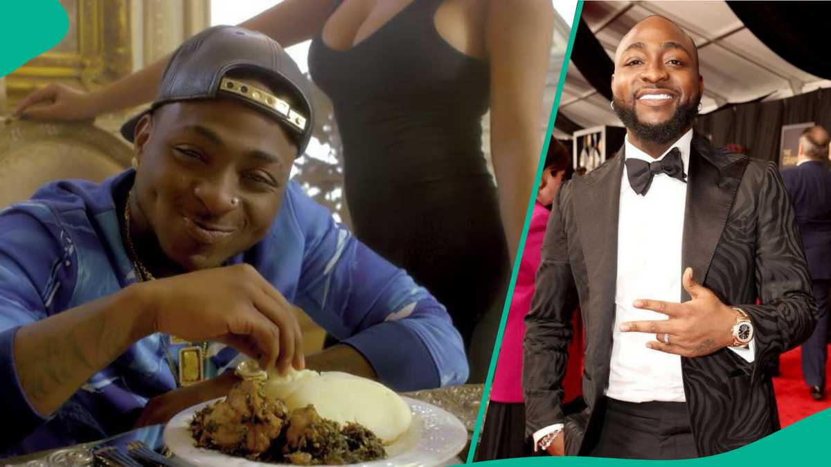 “Okro and 2 Others”: Davido Makes Striking Revelation and Opens Up About His 3 Favourite Naija Food