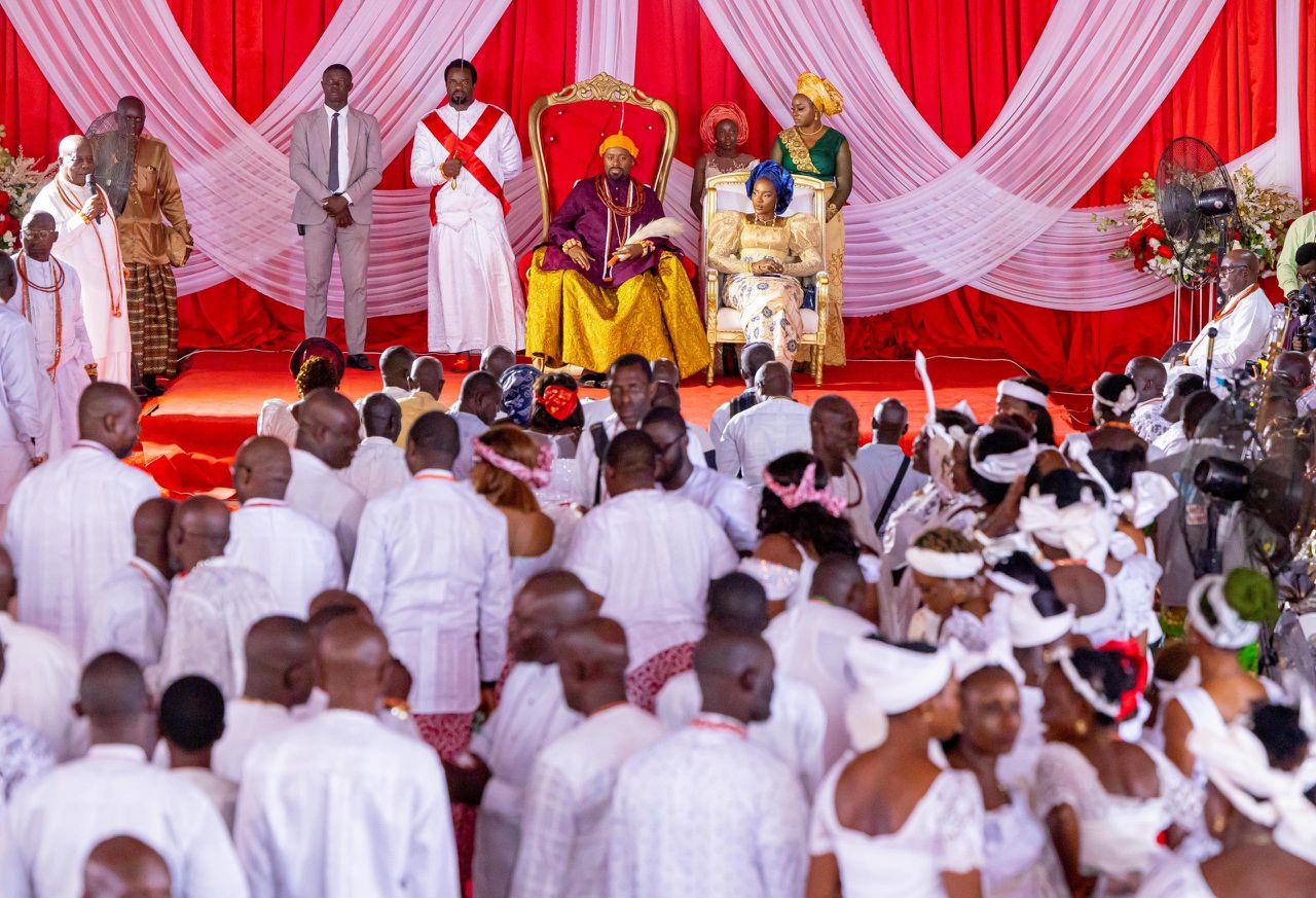 Olu Of Warri Present As Group Presents Drama On Itsekiri History