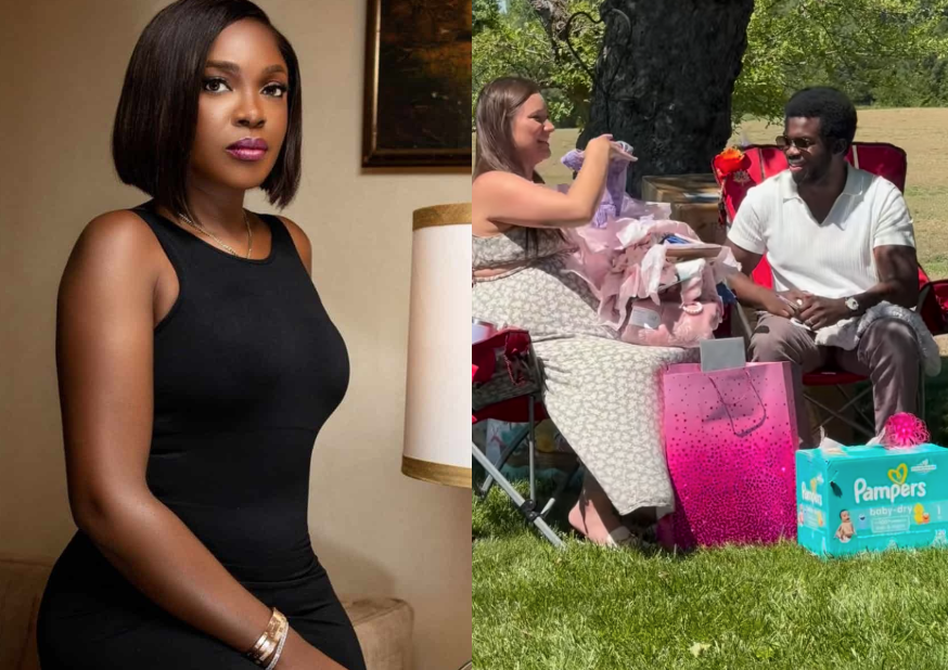 Omoni Oboli In tears as she becomes a grandmother (Video)