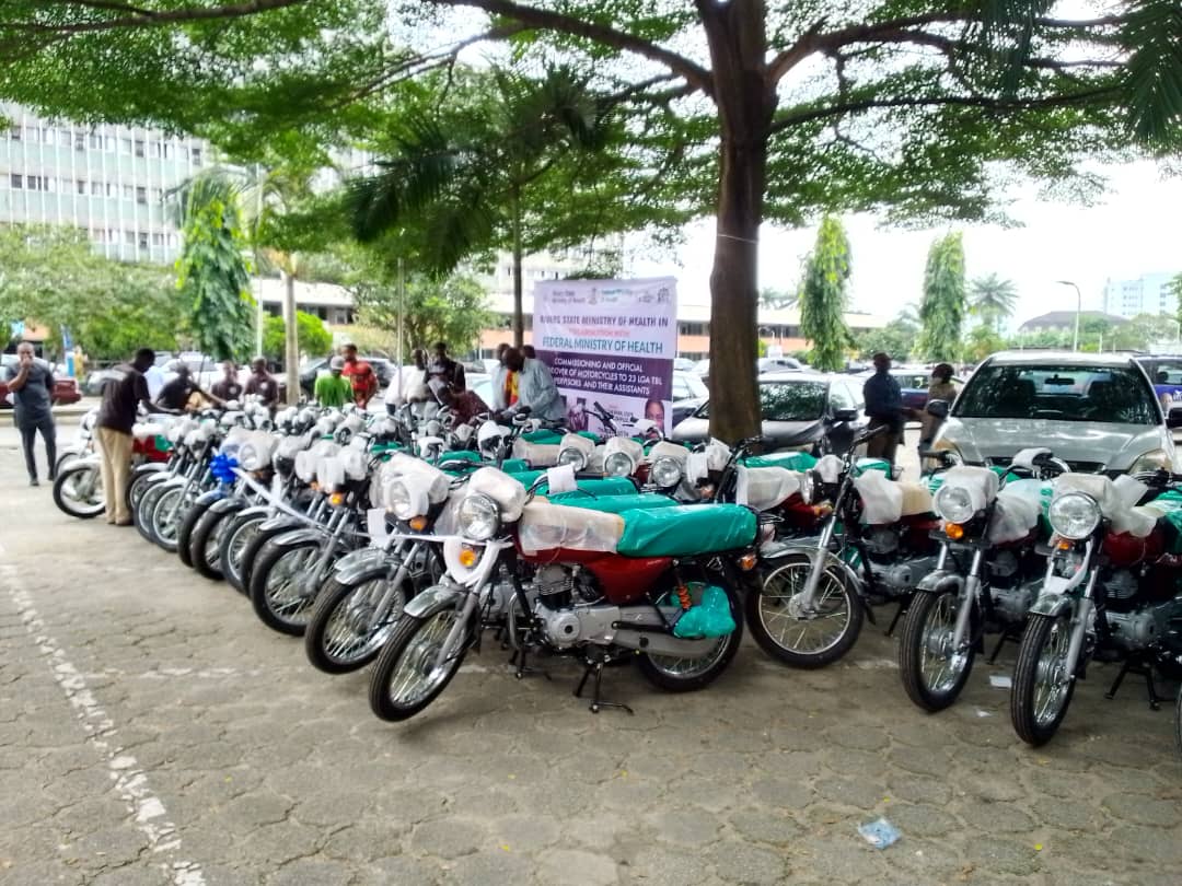 Rivers Gov't Gives Out 46 Motorcycles For Tracking, Treatment 