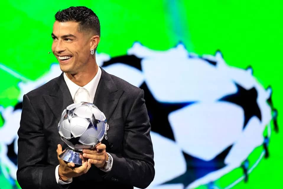 Ronaldo Receives Prestigious Champions League Award