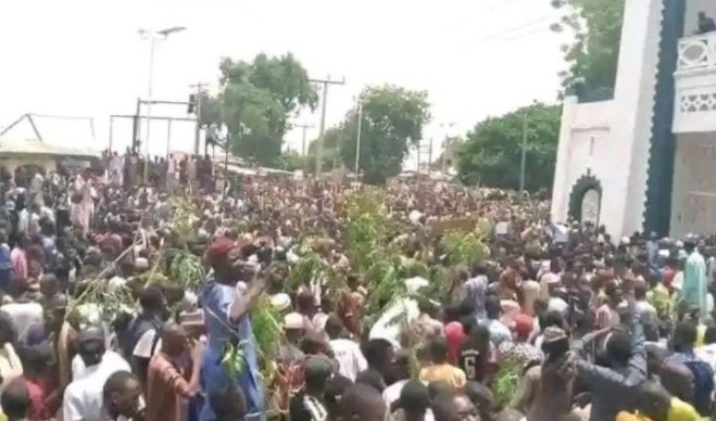 Sokoto Youths Join #EndBadGovernance Protests