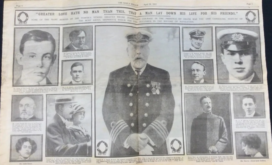 Titanic Newspaper Article Discovered After 112 Years