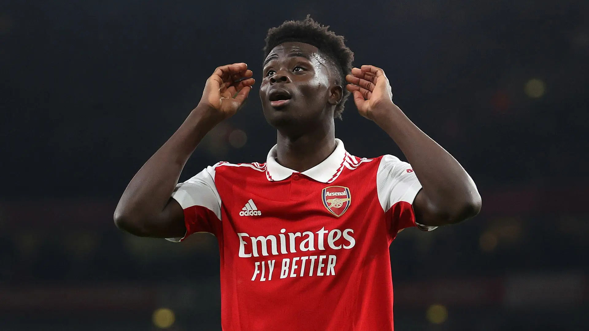 Transfer: Go and shine – Saka reacts as midfielder leaves for Arsenal’s rivals