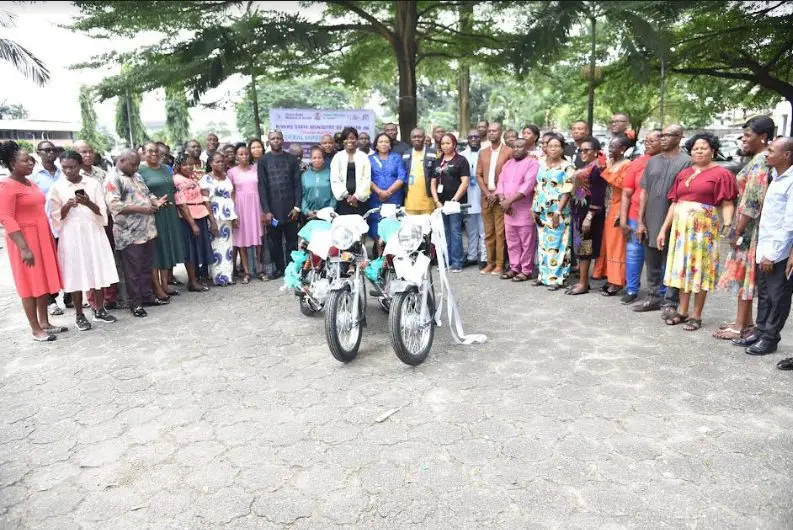 Tuberculosis: Rivers gives out 46 motorcycles to track patients