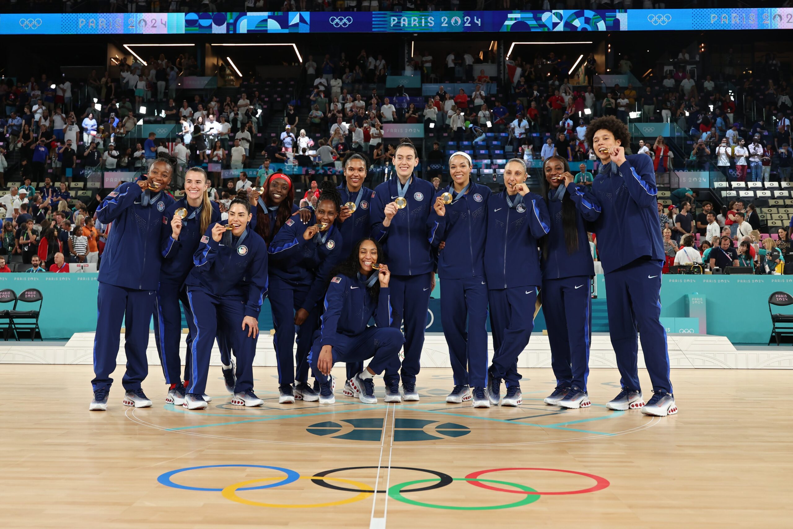 Paris 2024 Women’s Basketball: USA Pips France To Clinch Record-Extending 8th Olympic Gold