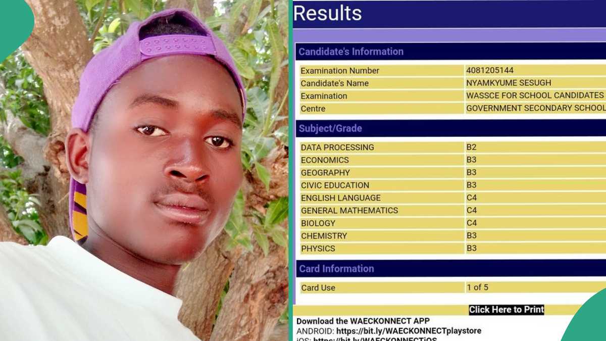 WAEC 2024: Grateful Boy Thanks His School Management after Checking His Result, Flaunts it Online