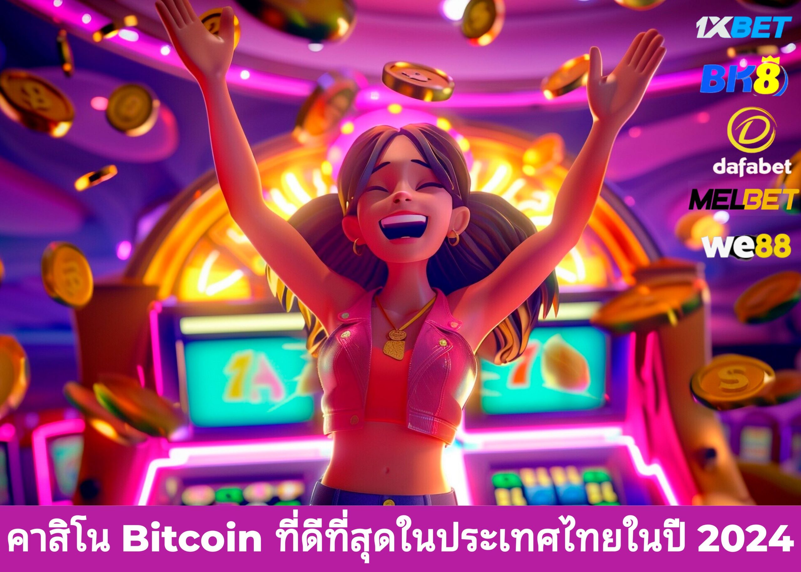 7 คาสิโน Bitcoin ที่ดีที่สุดในประเทศไทยในปี 2024