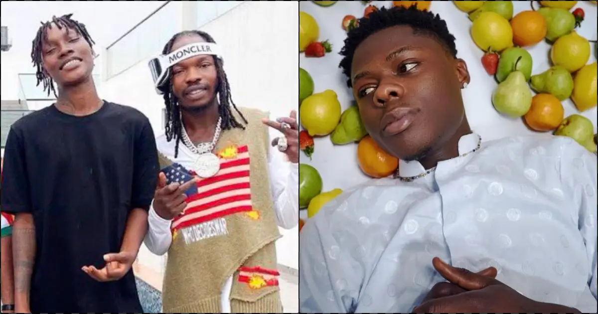 Outrage as Naira Marley jabs late Mohbad in Zinoleesky's new song