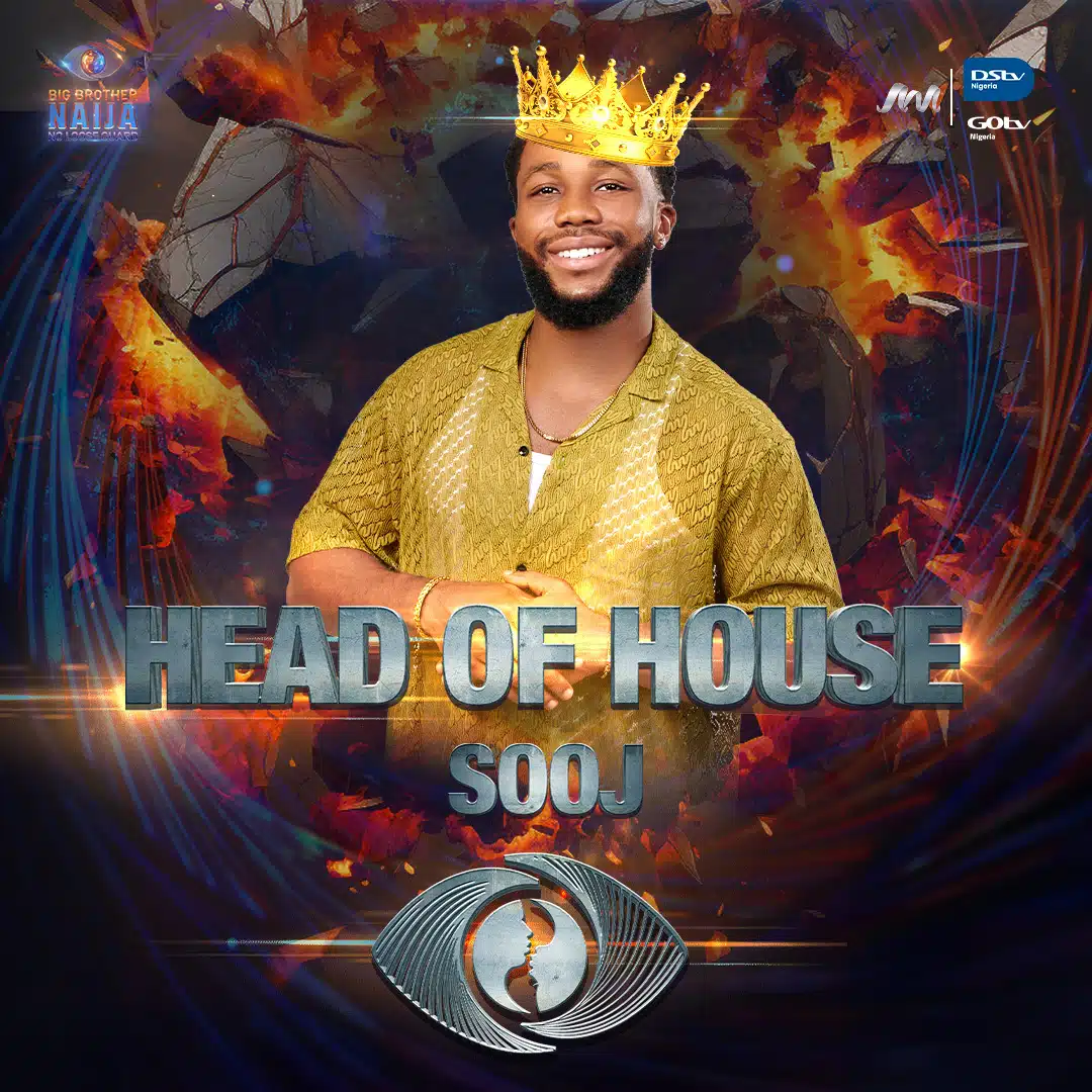 BBNaija: Sooj emerges as new Head of House for the week