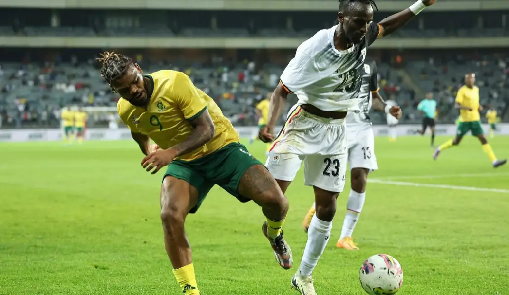 2025 AFCONQ: South Africa Scores Late Goal To Force Uganda To 2-2 Draw At Home