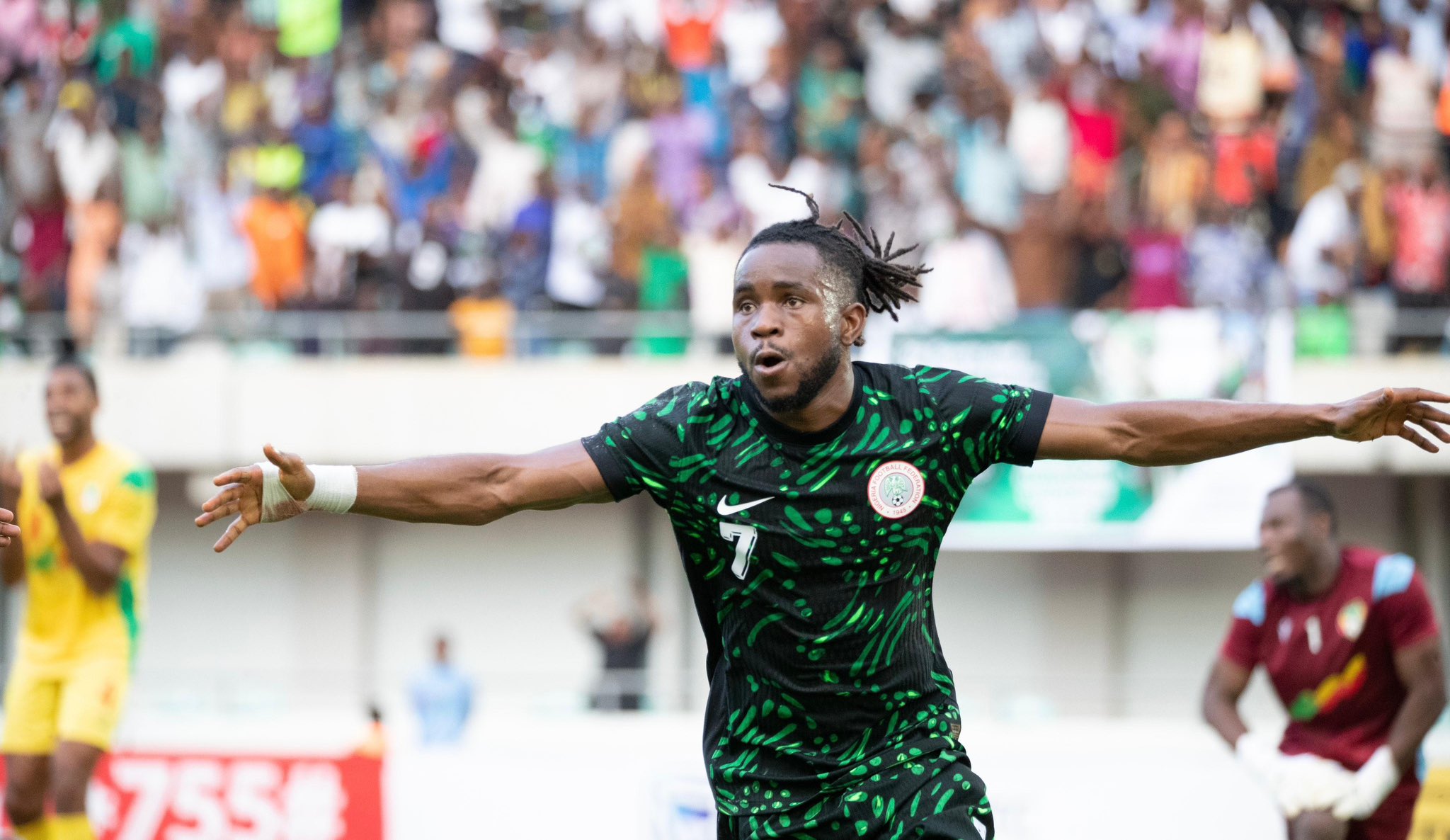 AFCON 2025 Qualifier: Lookman Reacts To Super Eagles’ Win Over Benin Republic