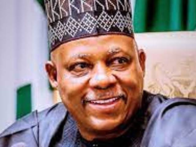 Akpabio greets VP Shettima at 58