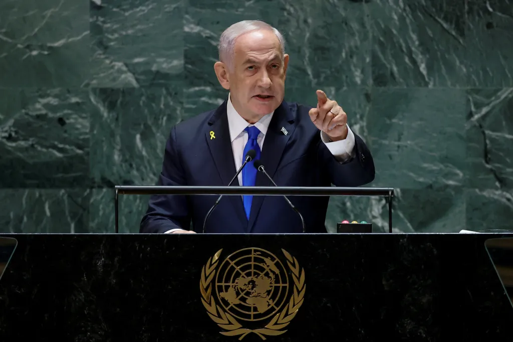 At UNGA, Netanyahu Slams Critics Of Israeli Handling Of Gaza War