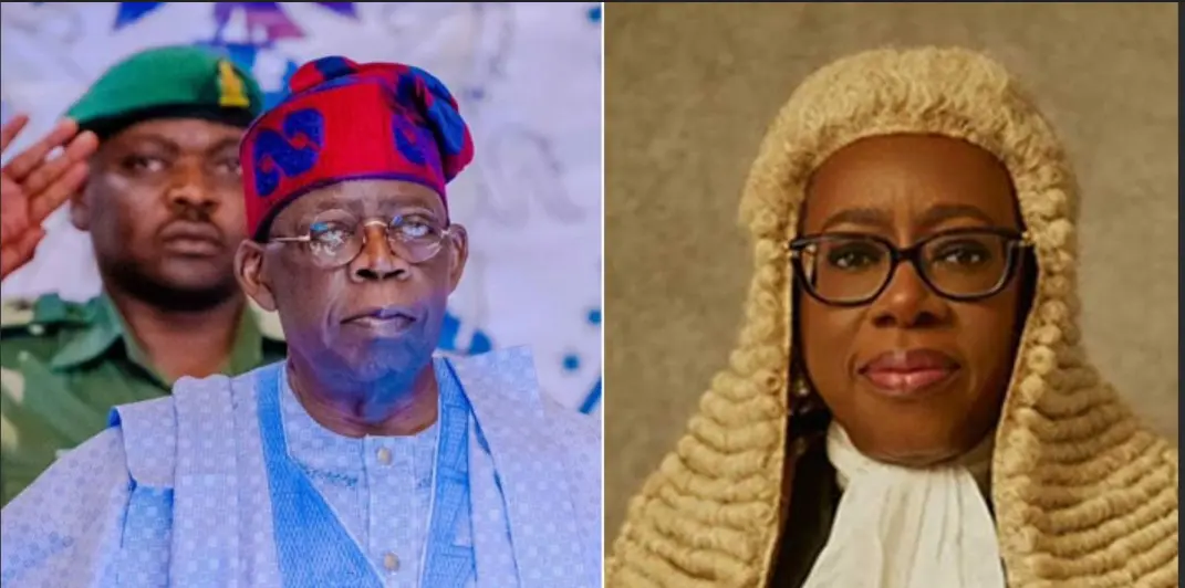 BREAKING: Tinubu swears in Justice Kekere-Ekun as CJN