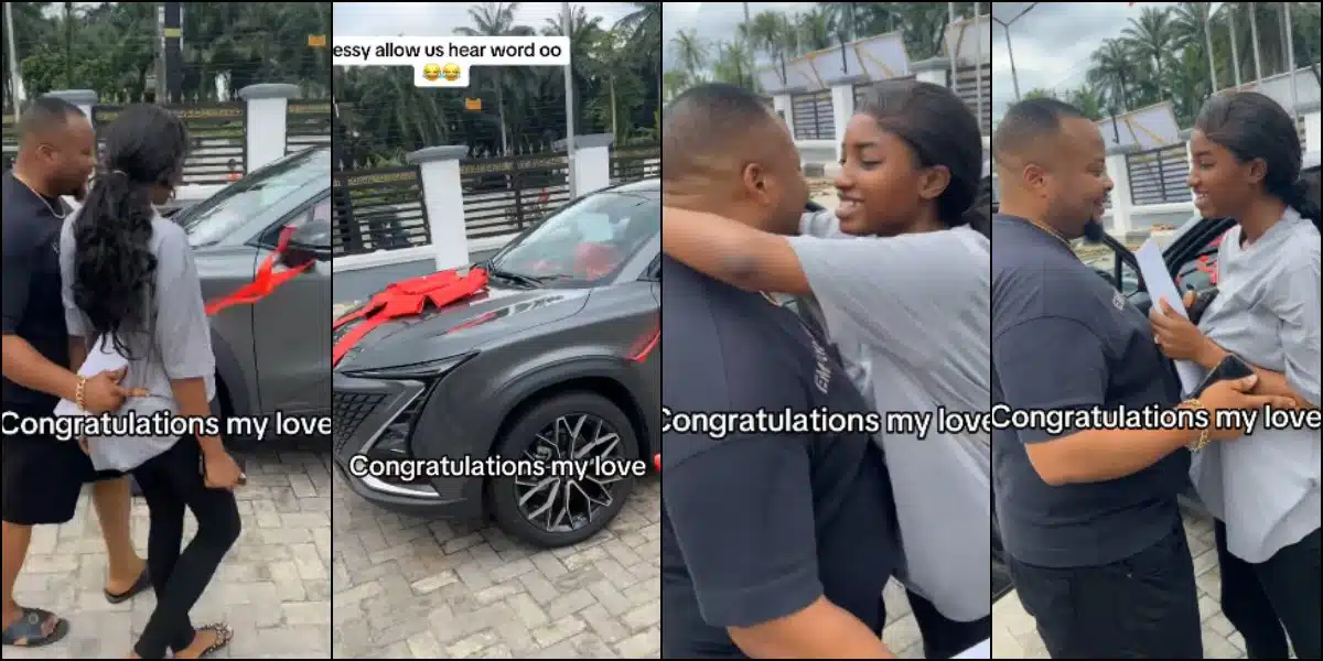 Beautiful moment man surprises wife with 2023 Lexus, video trends