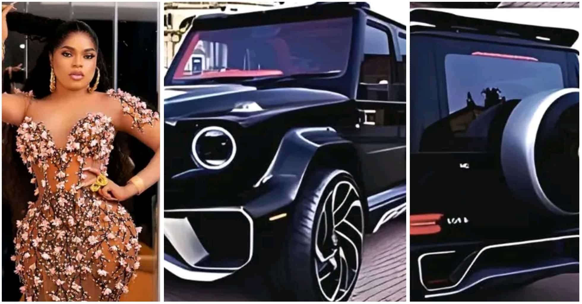 Bobrisky reportedly splashes millions of naira on Mercedes Benz