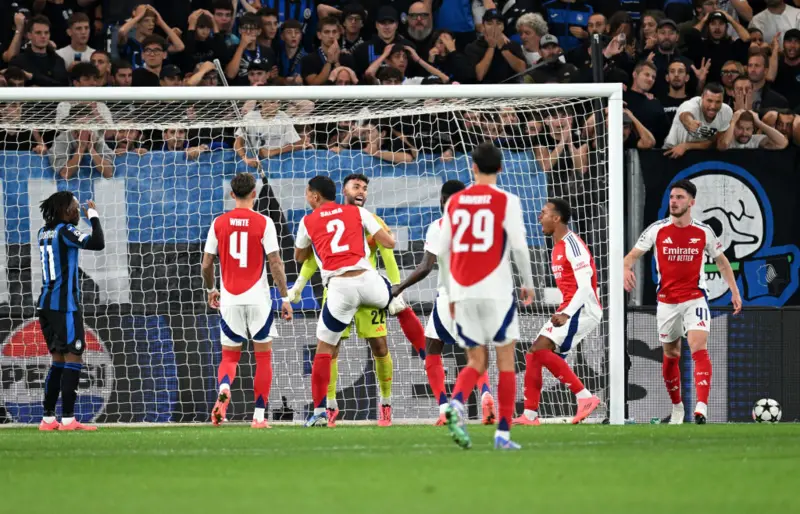 Champions League: Monaco shock Barcelona, Atalanta hold Arsenal