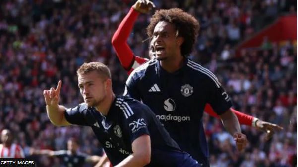 De Ligt on target as Man Utd thrash Southampton