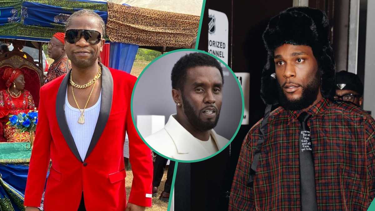 Diddy: Speed Darlington Asks Burna Boy How Many Baby Oil Singer Used on Him Before He Won Grammy