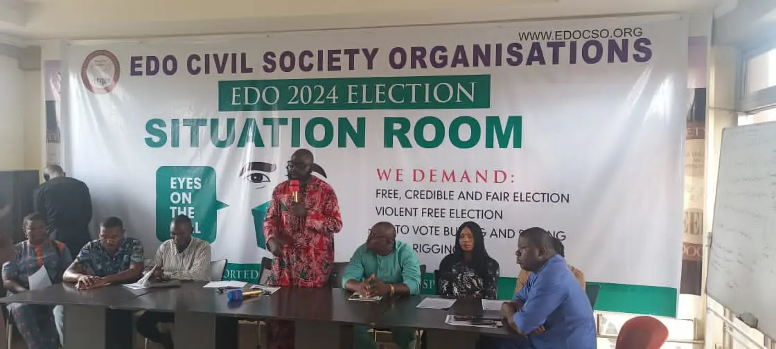 Edo: CSOs condemn political parties’ violence ahead guber election