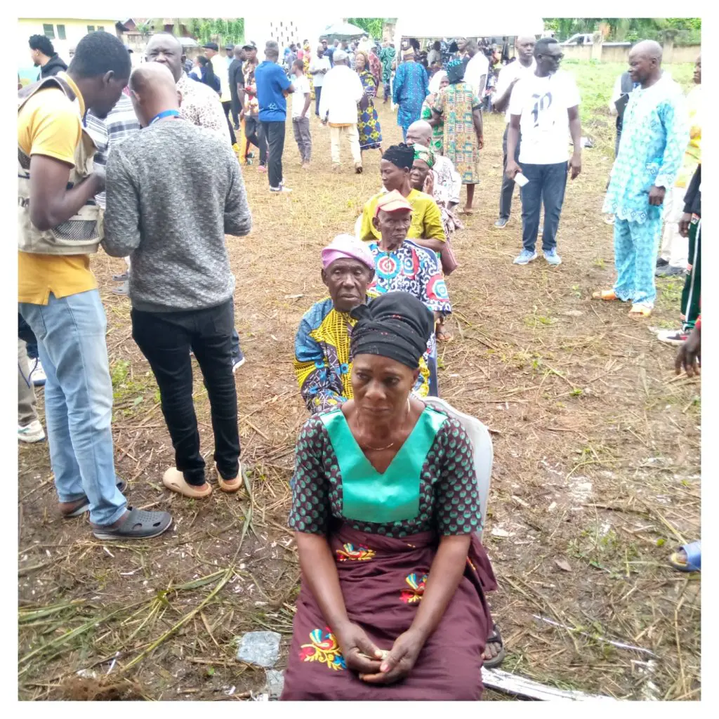 Edo Decides: Aged voters troop out to vote in Ighodalo’s community, Ewohimi