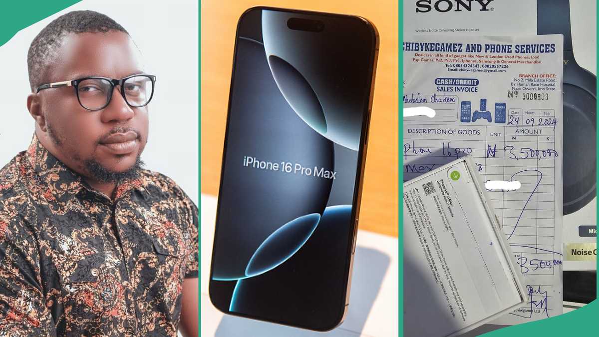 Engineer Splurges N3.5 Million to Buy New iPhone 16 Pro Max, to Gift Friend His iPhone 15 Pro Max