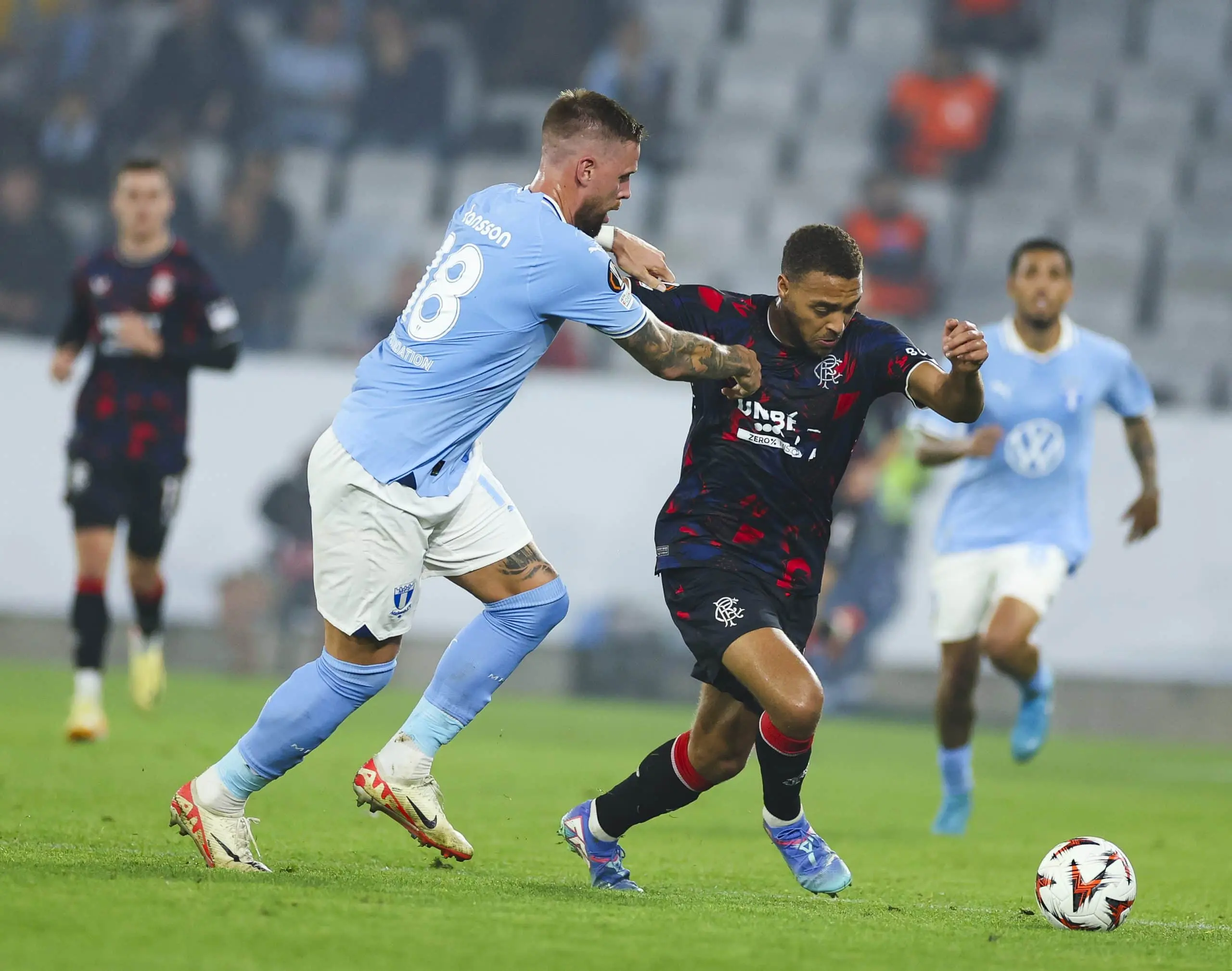 Europa League: Dessers bags assists, Osayi-Samuel gets red card