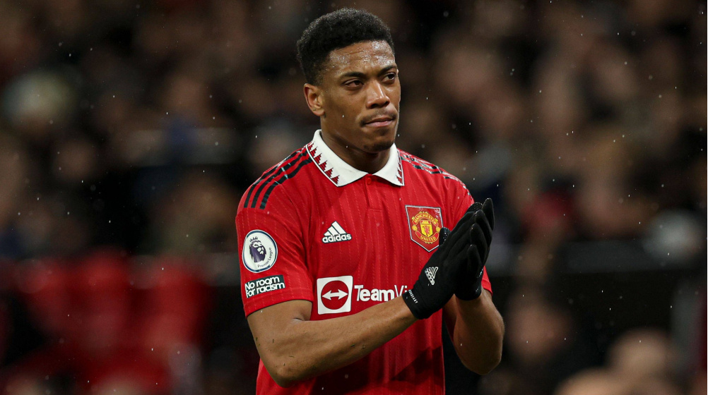 Ex-Man Utd Star Anthony Martial Joins AEK Athens On Free Transfer