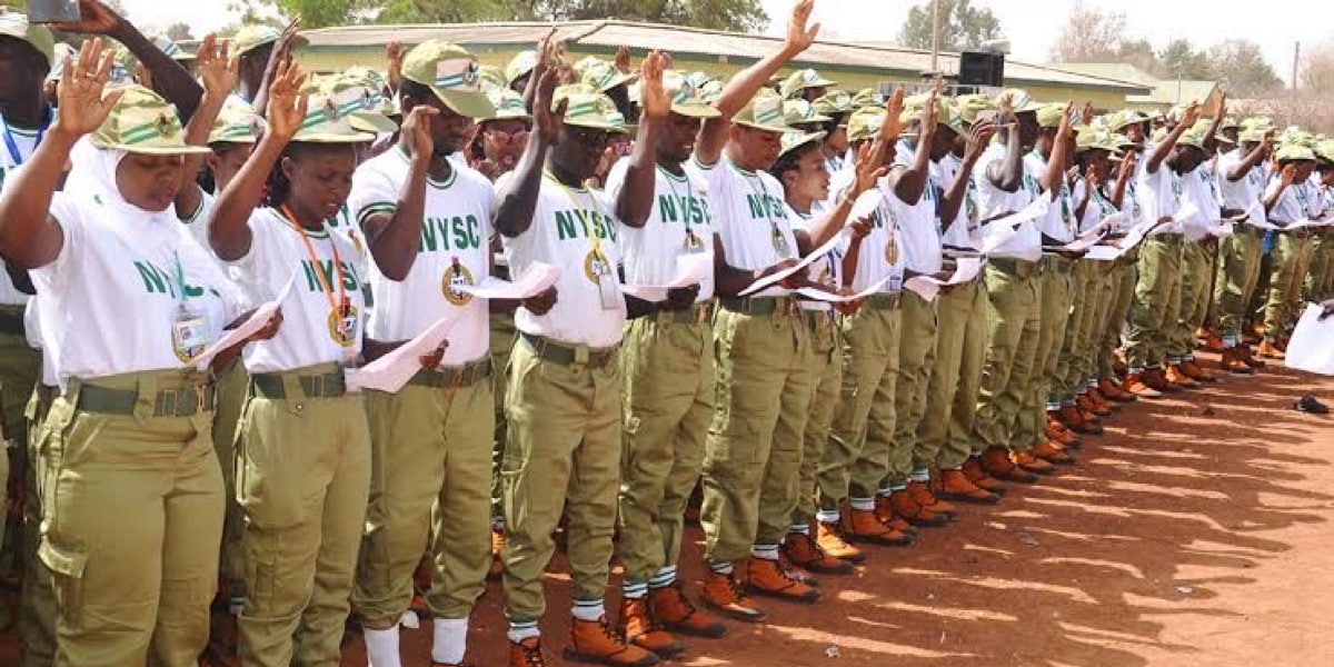 Finally, FG increases NYSC members