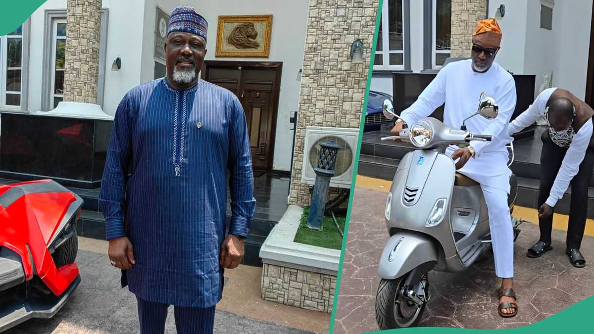 Fuel Hike: Dino Melaye Flaunts New Bike Amid Suspension, Video Trends, “Baba No Send PDP”