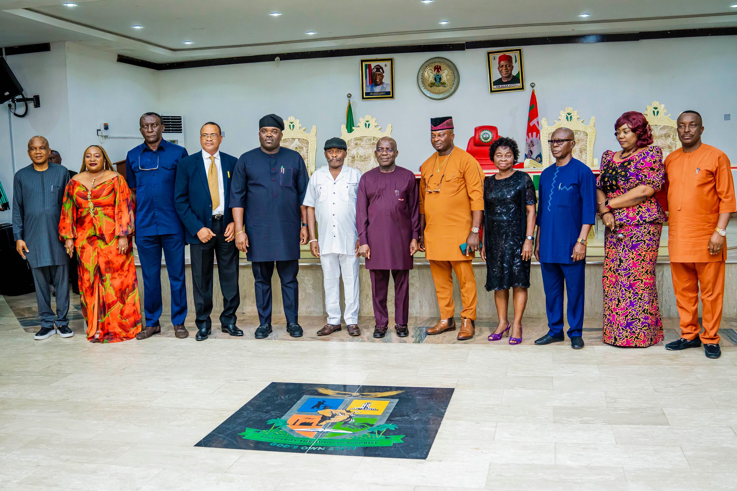 Gov Otti swears in new Agric Commissioner, board of Abia electoral body