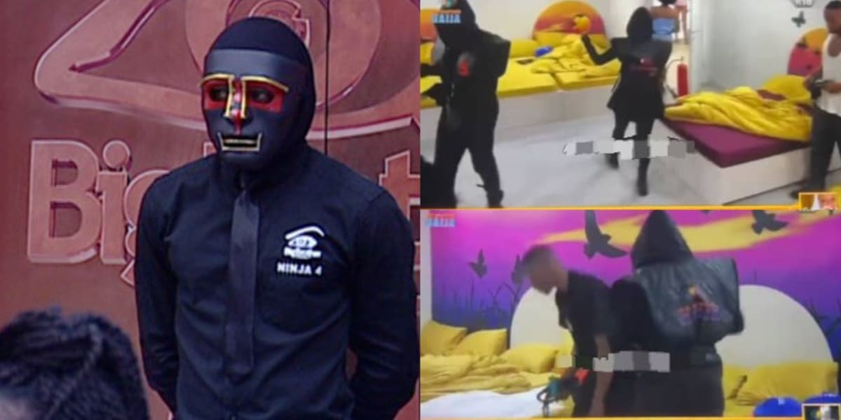 Hilarious moment Biggie sends Ninjas to wake up housemates