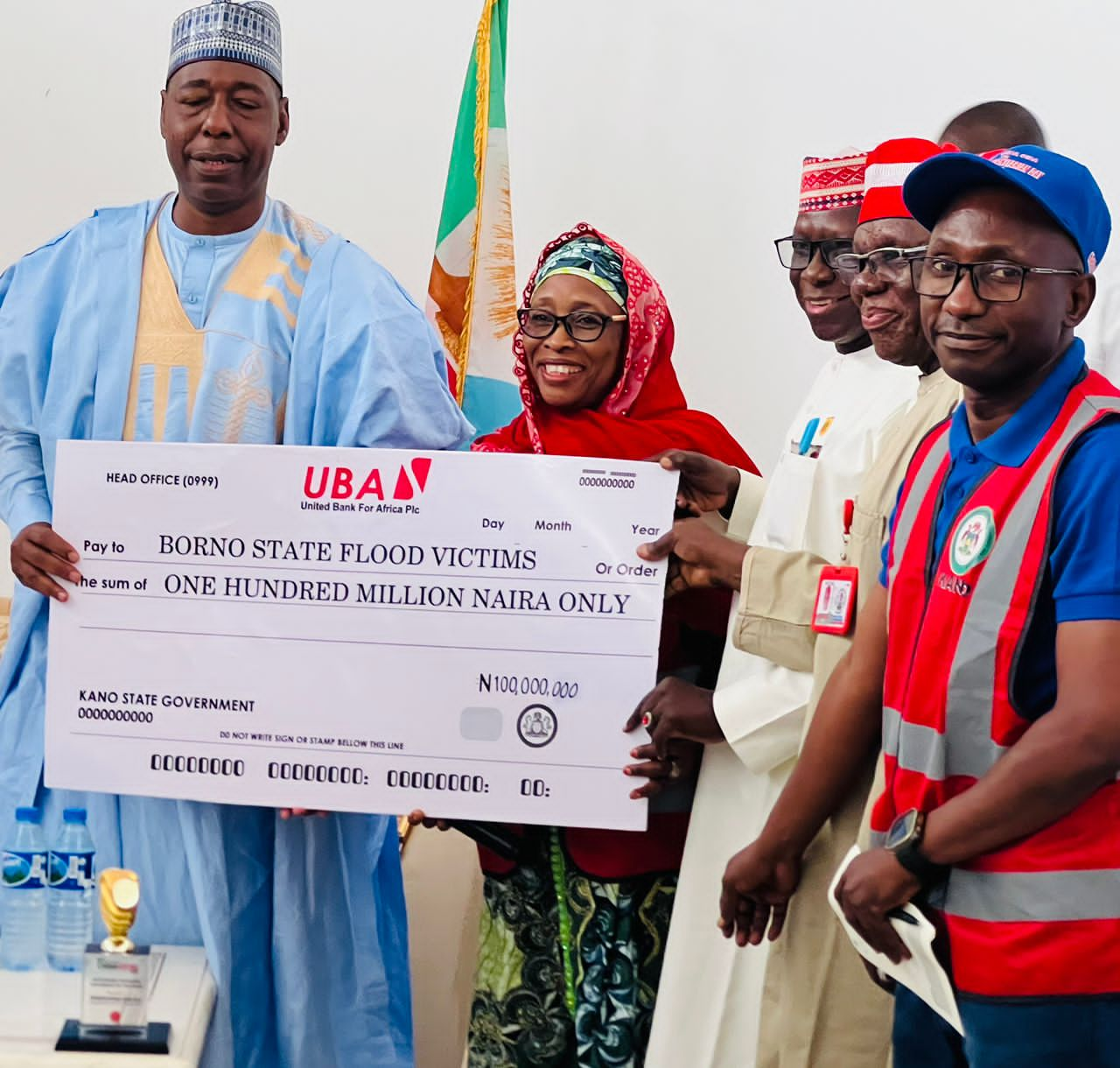 Kano Gov't Donates N100m To Borno Flood Victims