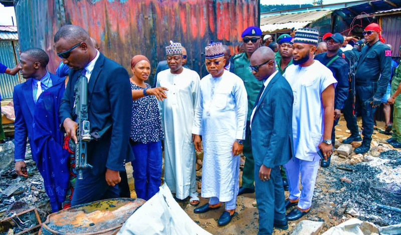 Kogi: Gov Ododo visits burnt GSM village