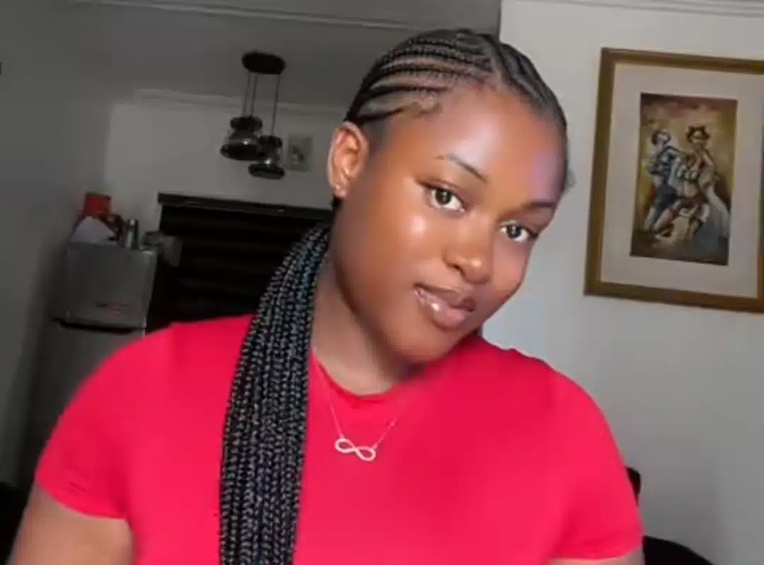 Nigerian lady’s TikTok challenge goes wrong as iPhone falls into water well, leaves many speechless