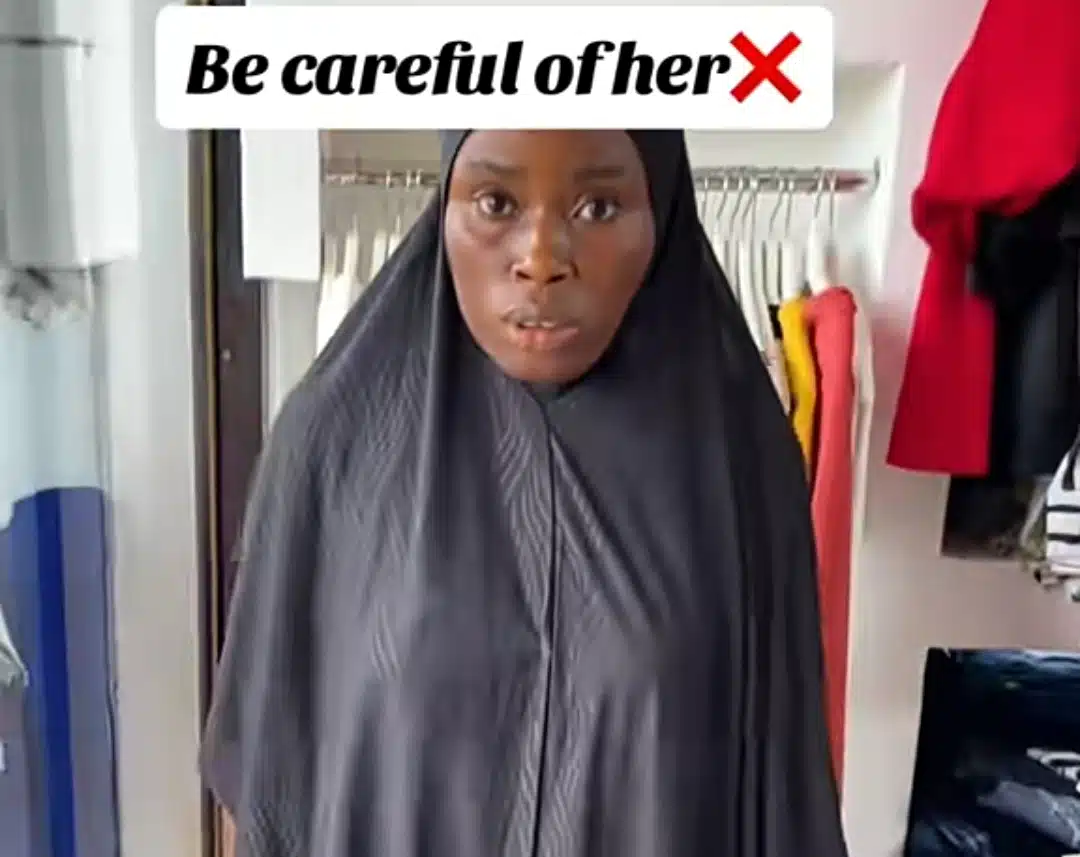 Man catches woman in hijab stealing from his store, hiding items between her legs