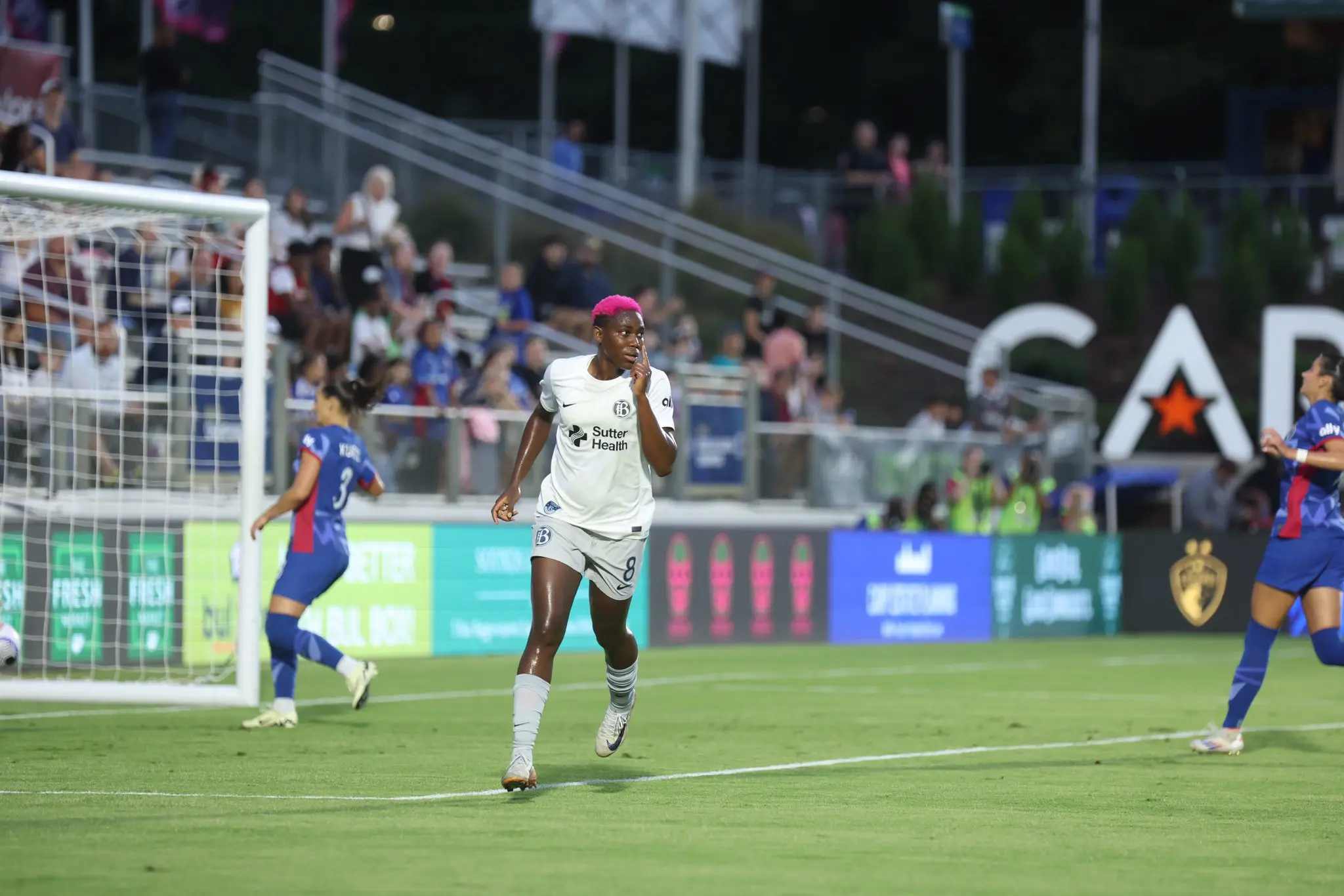 NWSL: Oshoala fires fifth goal for Bay FC