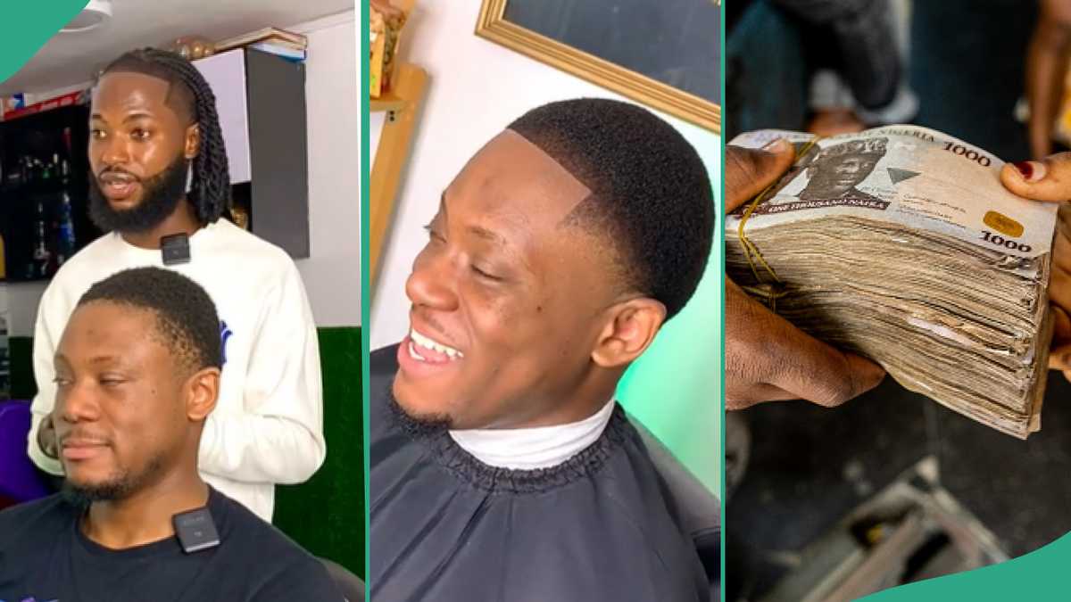 Nigerian Barber Based in Lagos Charges Customer N23,000 For One Service, Video Trends Online