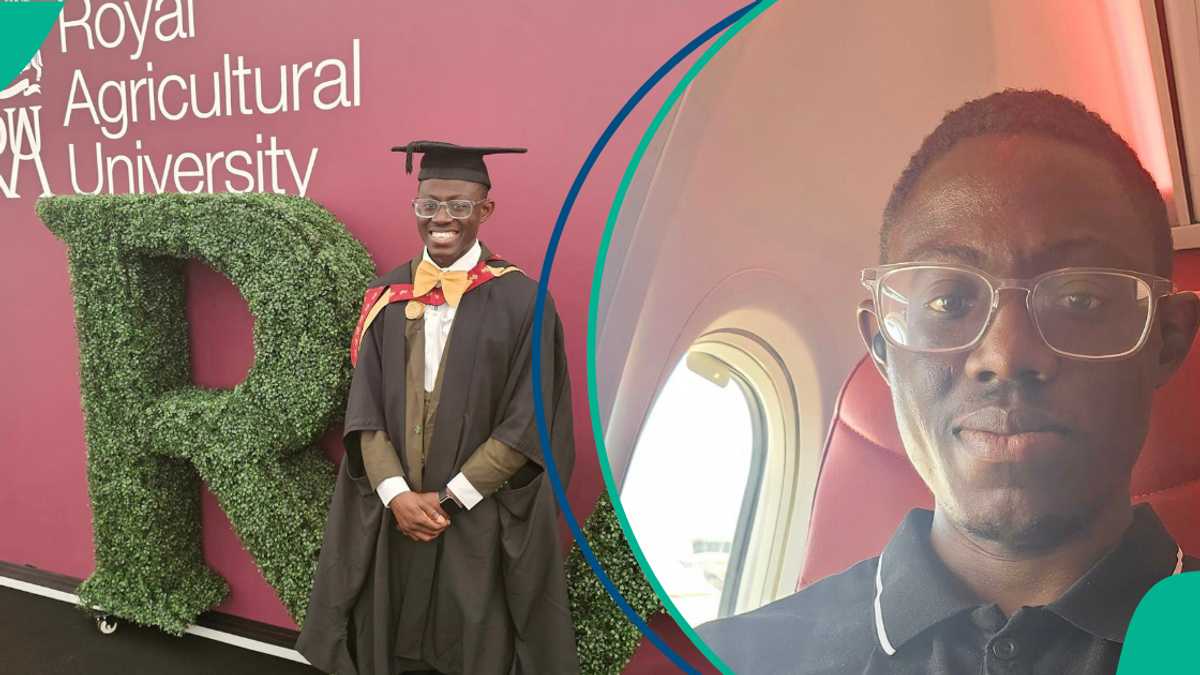 Nigerian Man Bags Masters Degree In UK University, Shares Beautiful Photos