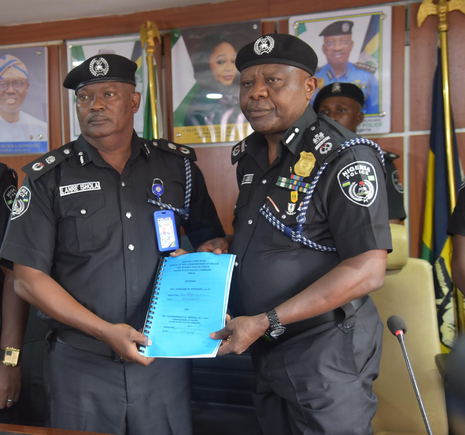 Olawale Assuumes Office Office As New Lagos CP