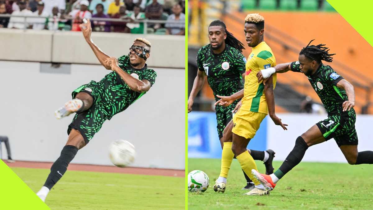 Osimhen Shares What He Told Super Eagles Teammate Before Goal vs Benin